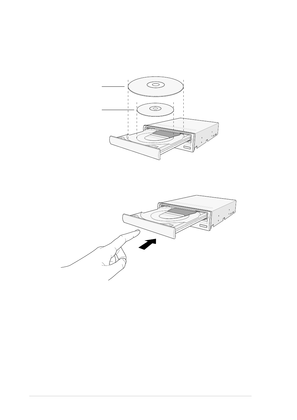 Ejecting a disc from the drive | Asus 48x/16x/48x CD-RW Drive CRW-4816A User Manual | Page 22 / 26