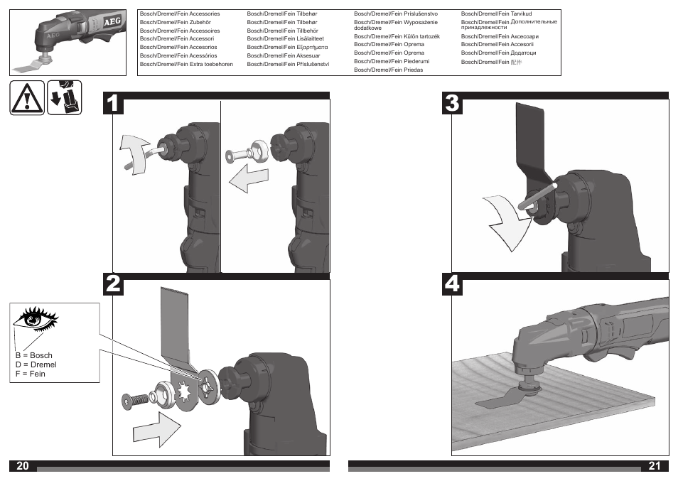 AEG BWS 12C User Manual | Page 11 / 41