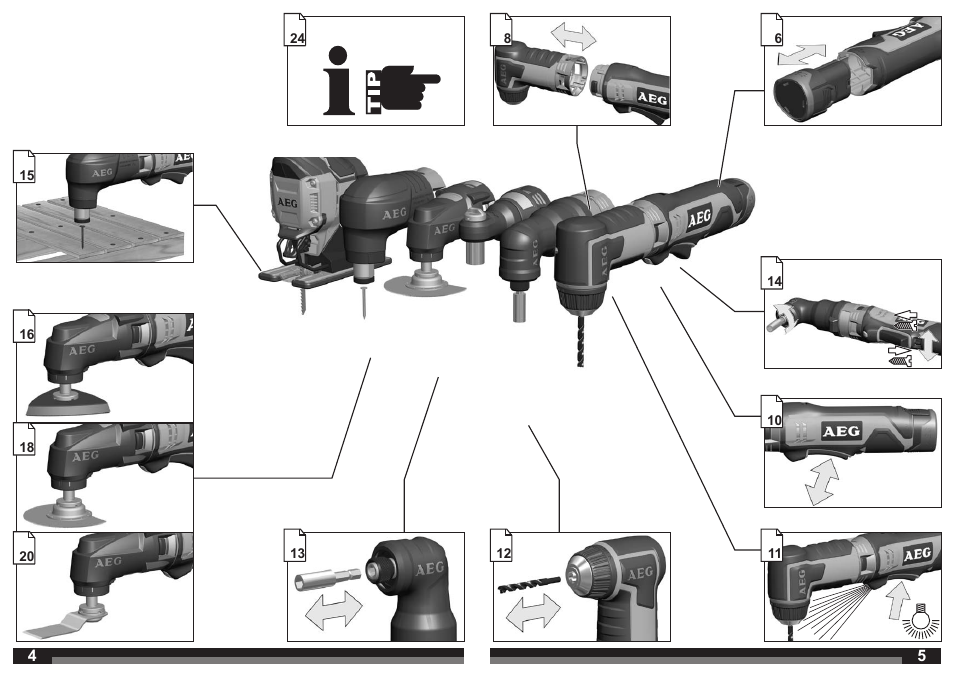 AEG BWS 12C User Manual | Page 3 / 41