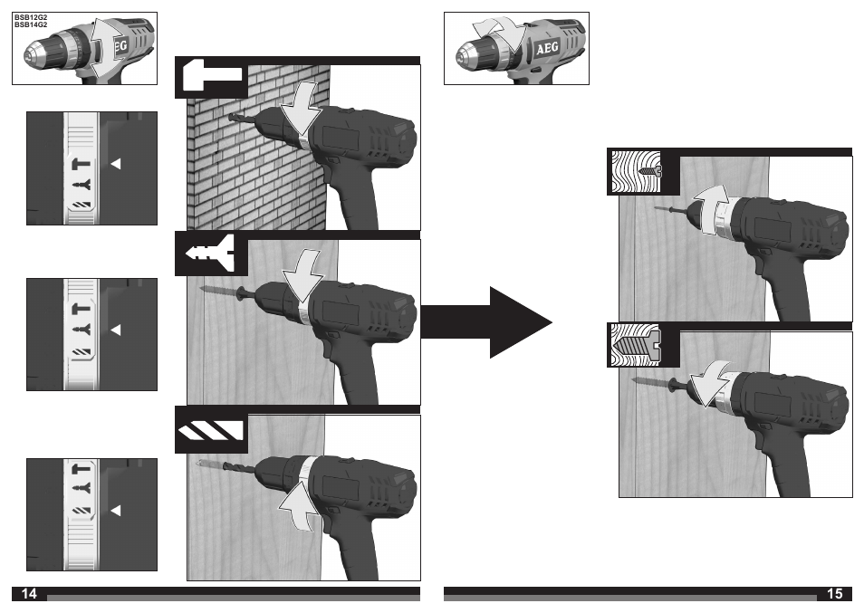AEG BSB 14 G User Manual | Page 8 / 37