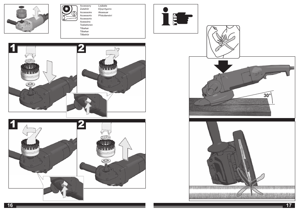 AEG WS 21-230 E User Manual | Page 9 / 31