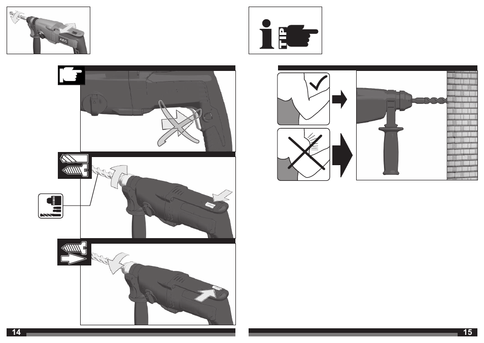 AEG BH 24 E User Manual | Page 8 / 37