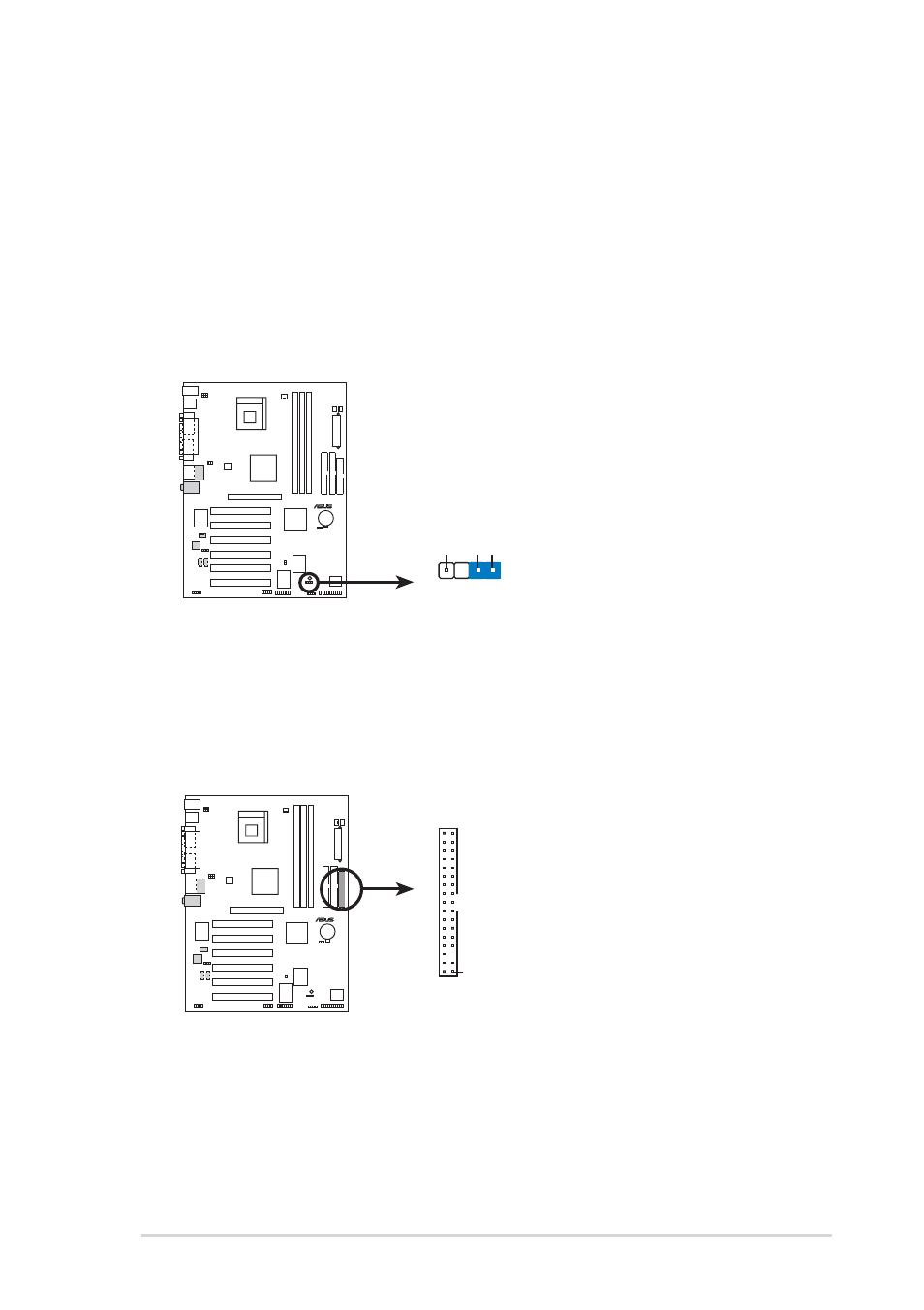 Asus p4pe-x/te motherboard user guide 1-17, Chassis intrusion connector (4-1 pin chassis1) | Asus P4PE-X/TE User Manual | Page 27 / 70