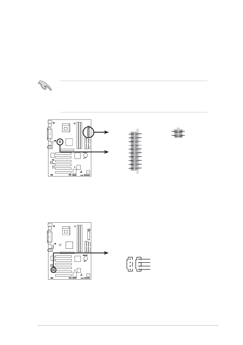 Asus p4pe-x/te motherboard user guide 1-19, P4pe-x/te atx & auxiliary power connectors atxpwr1, Atx12v1 | P4pe-x/te internal audio connectors | Asus P4PE-X/TE User Manual | Page 29 / 70