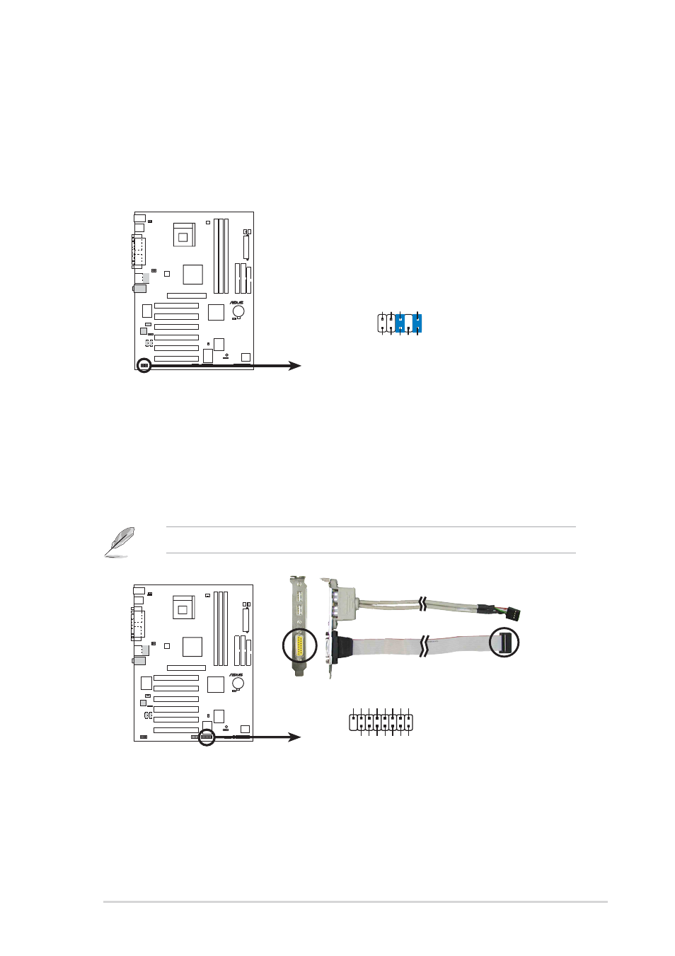 Asus p4pe-x/te motherboard user guide 1-21, P4pe-x/te front panel audio connector fp_audio1, P4pe-x/te game connector game1 | The usb2.0/game module is purchased separately | Asus P4PE-X/TE User Manual | Page 31 / 70