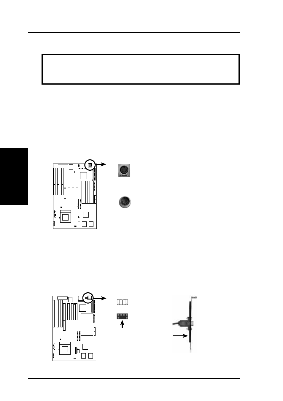 Iii. installation, External connectors, Connectors) iii. inst alla tion | Asus P/I-P55T2P4S User Manual | Page 24 / 68