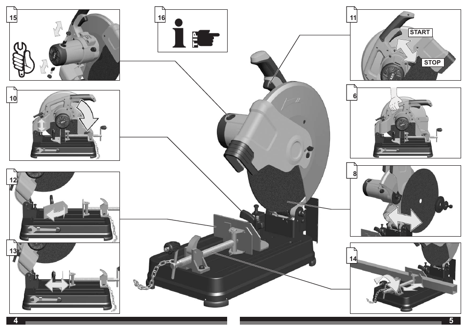 AEG SMT 355 User Manual | Page 3 / 39