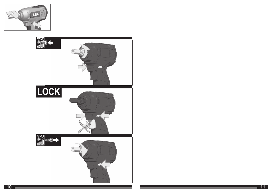 Lock | AEG BSS 12C User Manual | Page 6 / 34