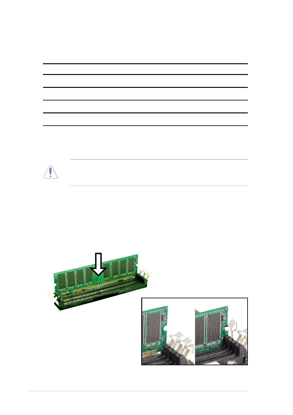 3 installing a dimm | Asus A7V266-M User Manual | Page 26 / 116