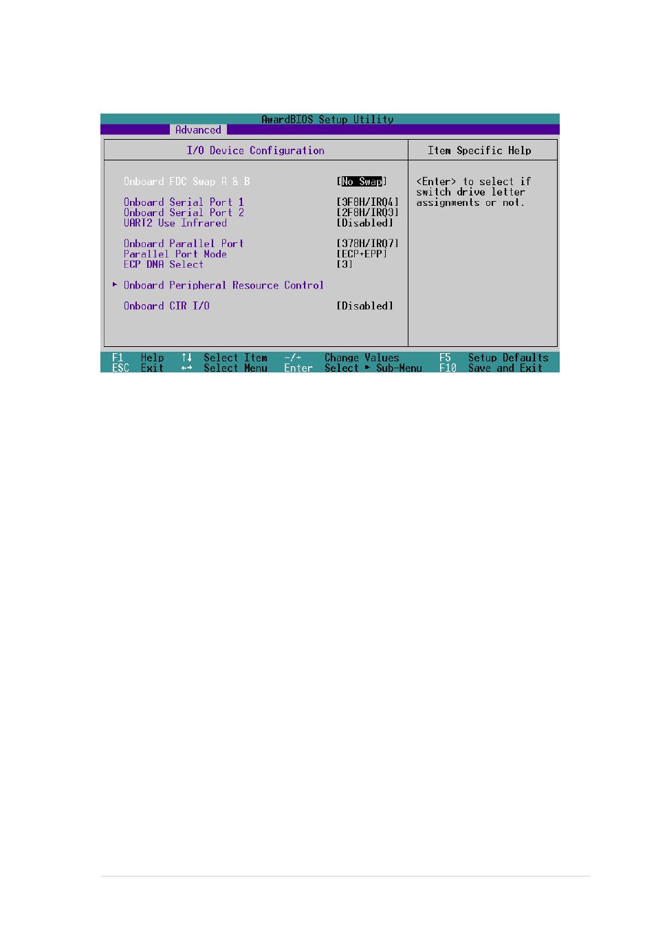 2 i/o device configuration | Asus A7V266-M User Manual | Page 77 / 116