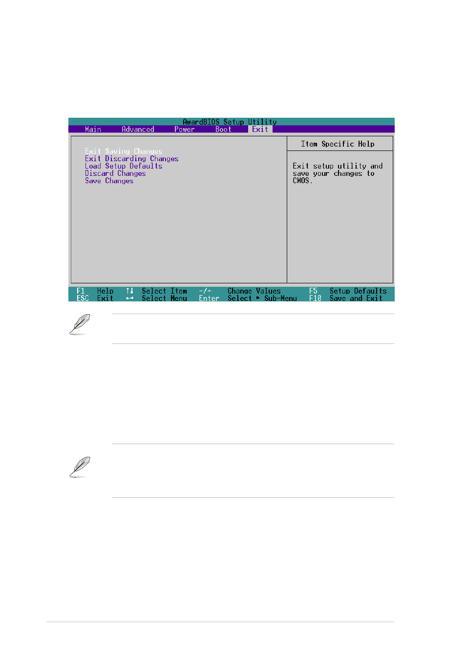 7 exit menu | Asus A7V266-M User Manual | Page 88 / 116