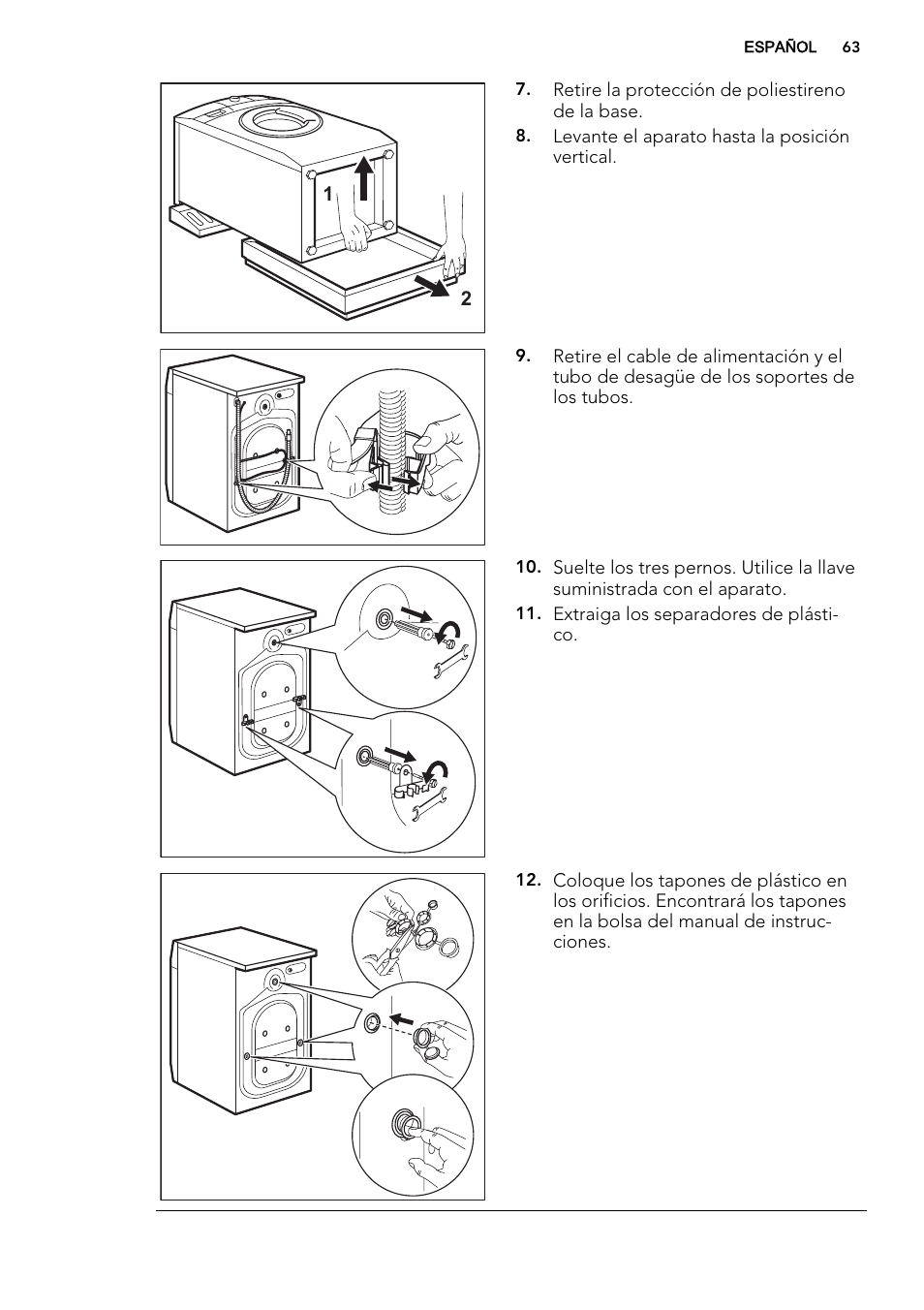 AEG L85275XFL User Manual | Page 63 / 68