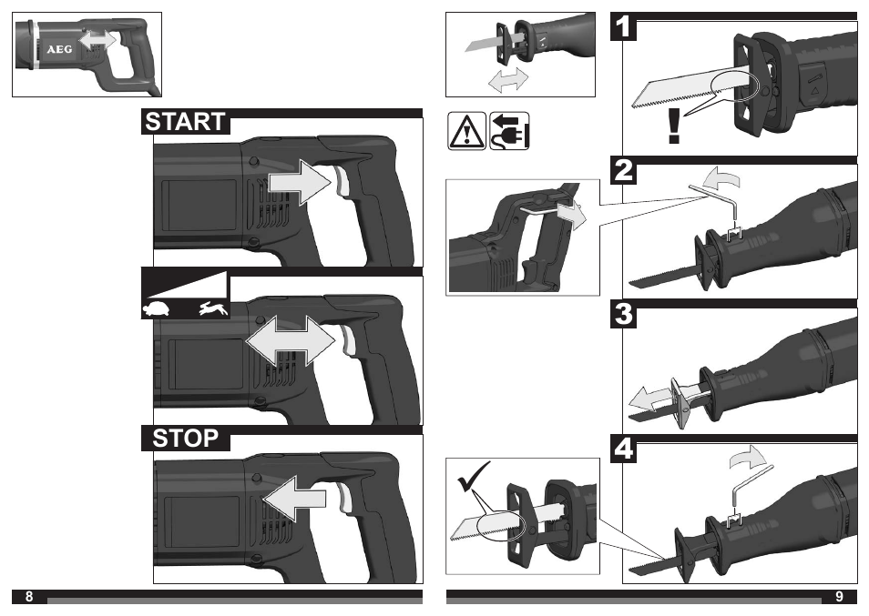 AEG US 1300 XE User Manual | Page 5 / 35
