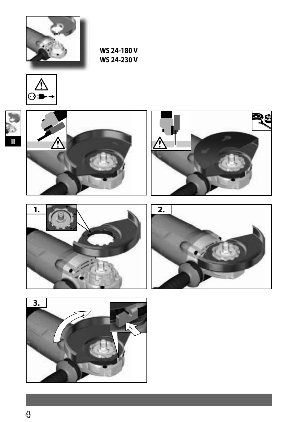 AEG WS 24-180 User Manual | Page 6 / 126