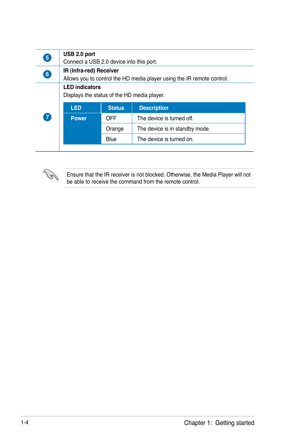 Asus O!PLAY HD2 E5763 User Manual | Page 12 / 76