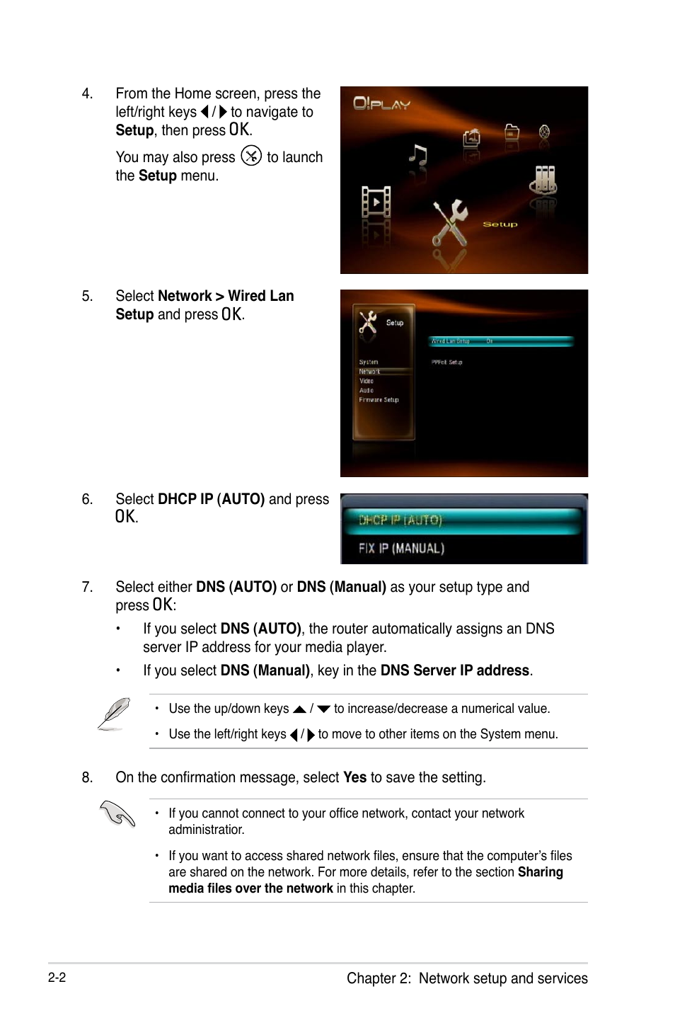 Asus O!PLAY HD2 E5763 User Manual | Page 26 / 76