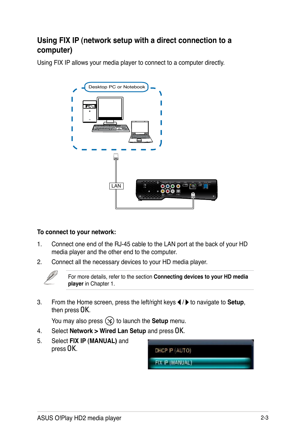 Asus O!PLAY HD2 E5763 User Manual | Page 27 / 76