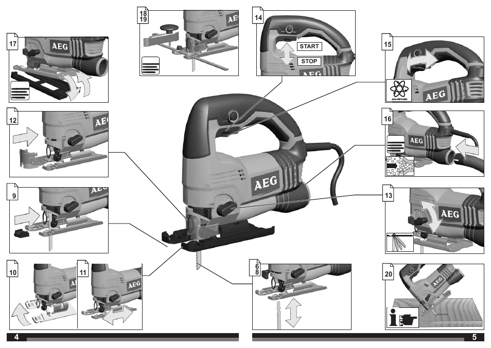 AEG STEP 90 x User Manual | Page 3 / 41
