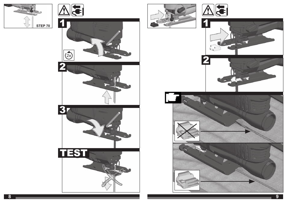 Test | AEG STEP 90 x User Manual | Page 5 / 41