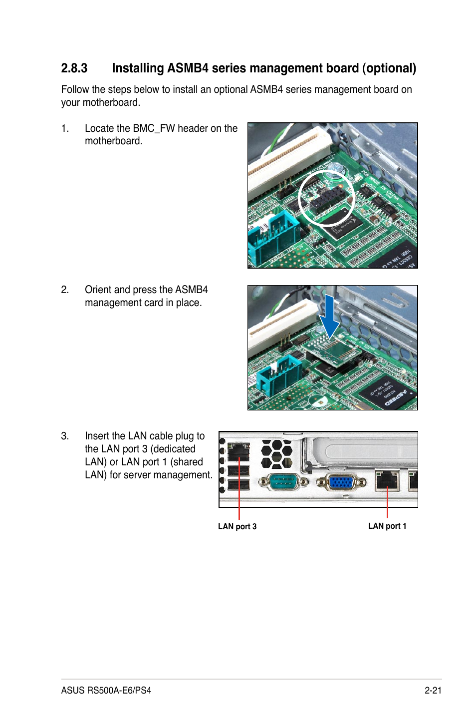 Asus RS500A-E6/PS4 User Manual | Page 39 / 116