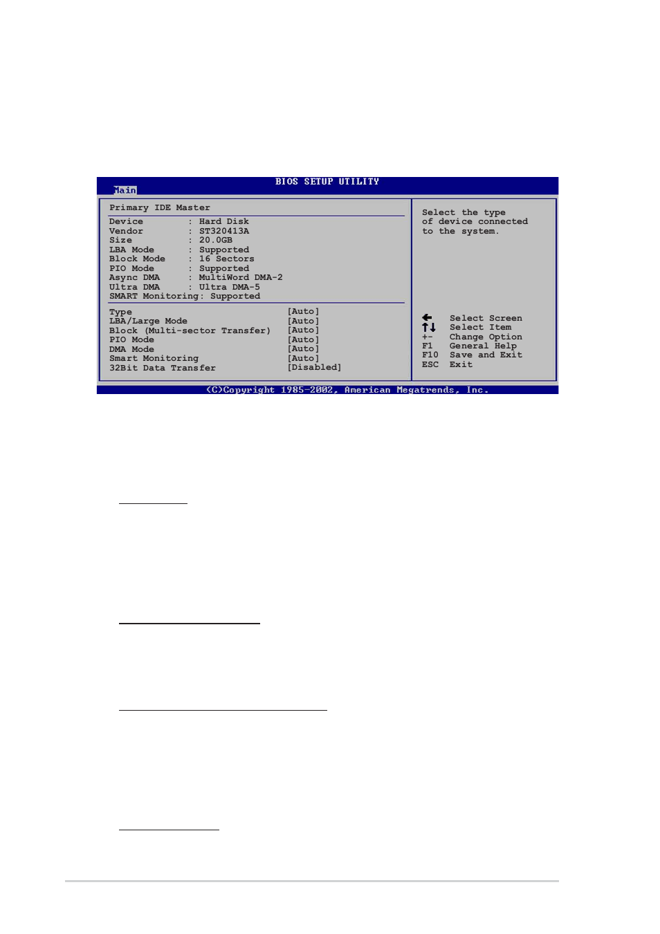 4 primary and secondary ide master/slave | Asus P4S800D-X User Manual | Page 40 / 64