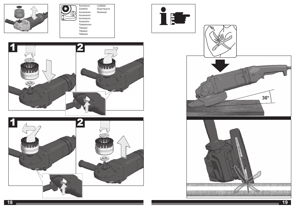 AEG WS 21-230 User Manual | Page 10 / 31