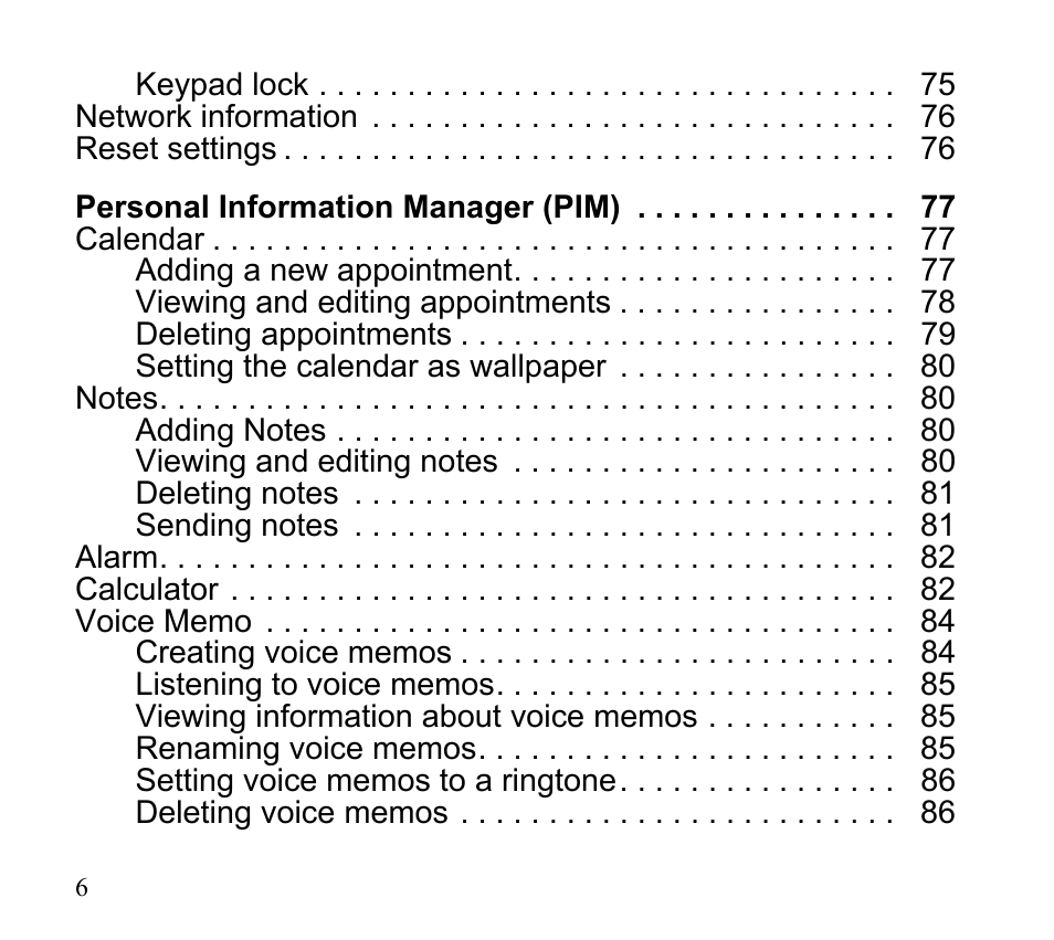 Asus V55 User Manual | Page 6 / 102