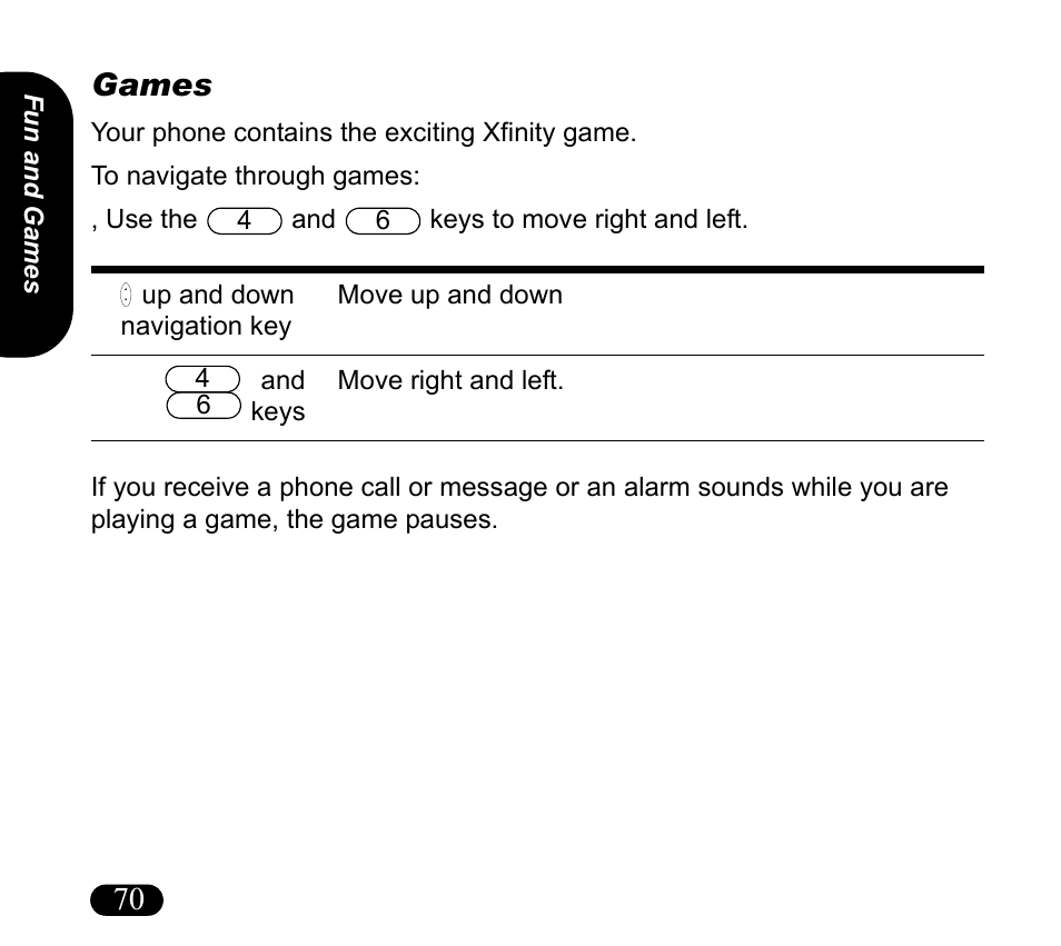 Games, 70 games | Asus V55 User Manual | Page 70 / 102