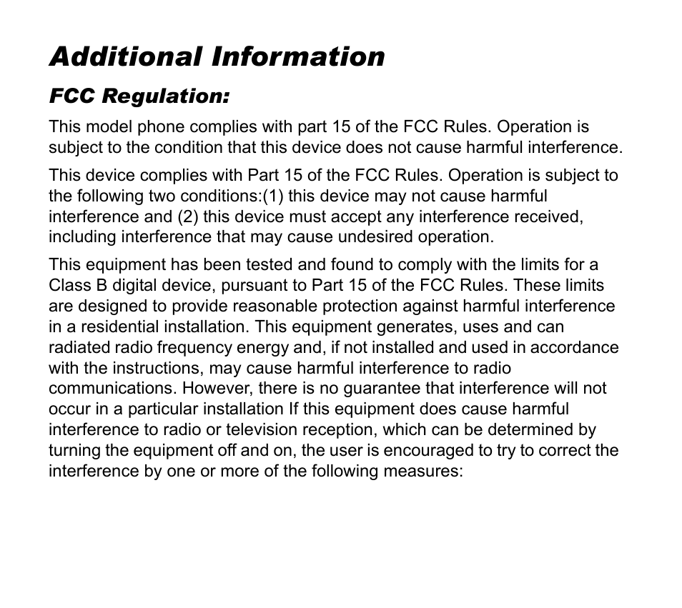 Additional information, Fcc regulation | Asus V55 User Manual | Page 88 / 102