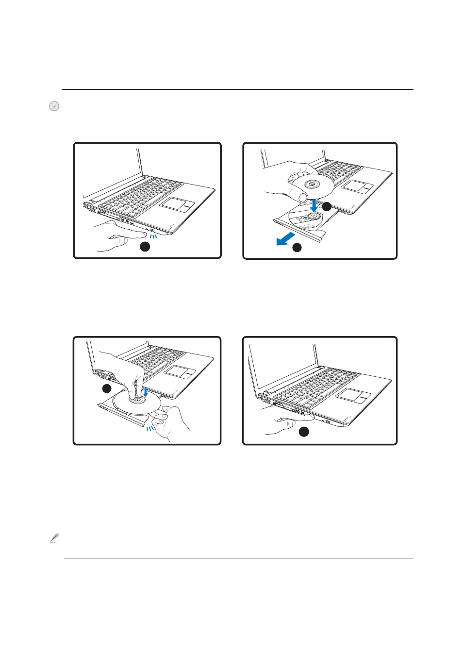 Optical drive | Asus E1796 User Manual | Page 45 / 74