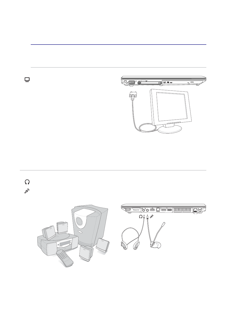 Optional connections | Asus E1796 User Manual | Page 61 / 74