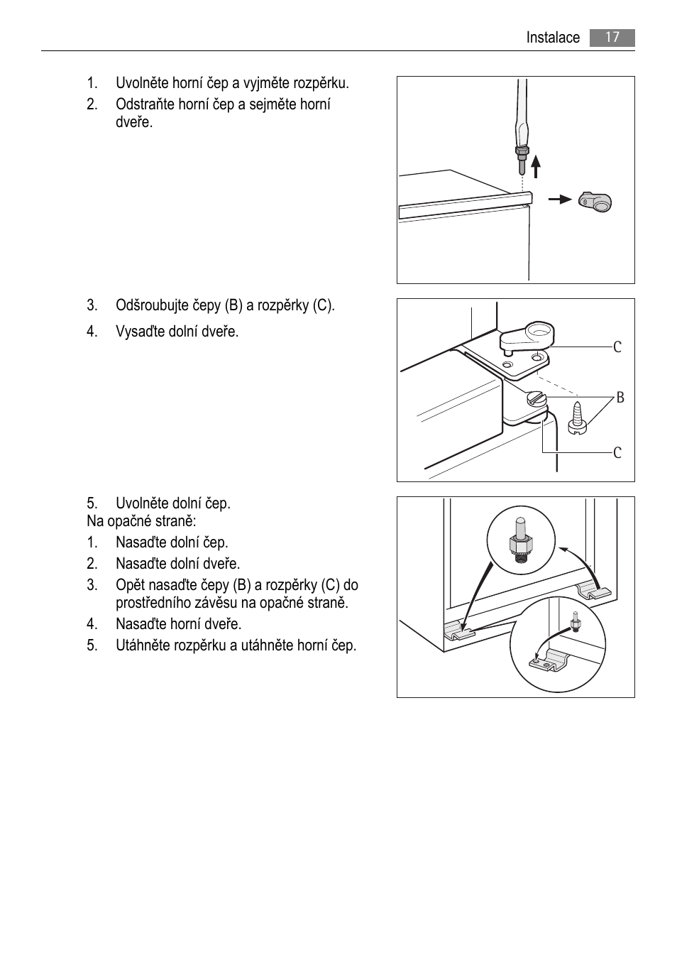 AEG SCS81800F0 User Manual | Page 17 / 100