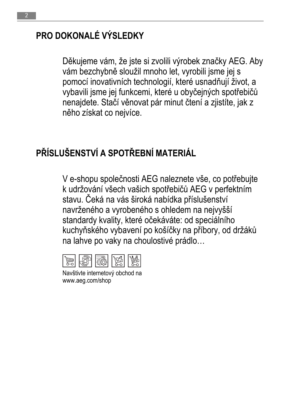 AEG SCS81800F0 User Manual | Page 2 / 100