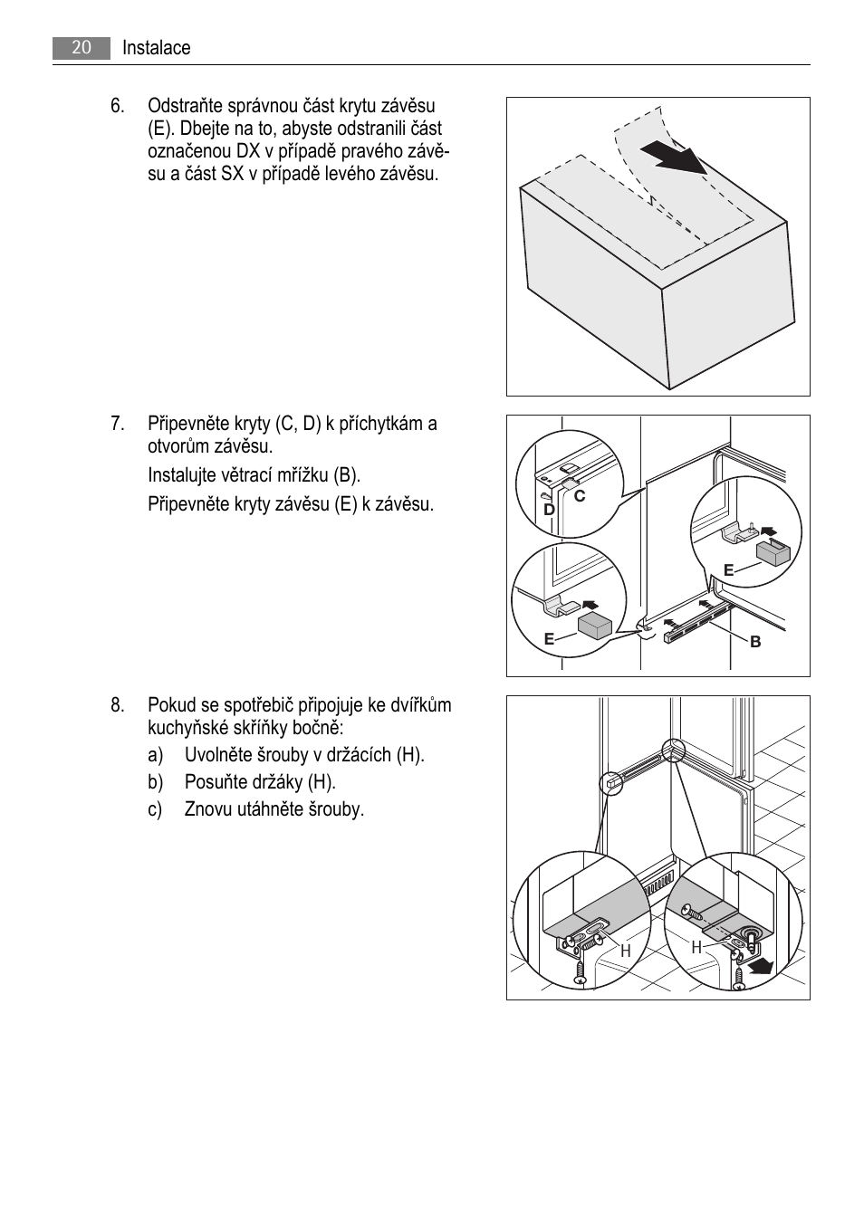 AEG SCS81800F0 User Manual | Page 20 / 100