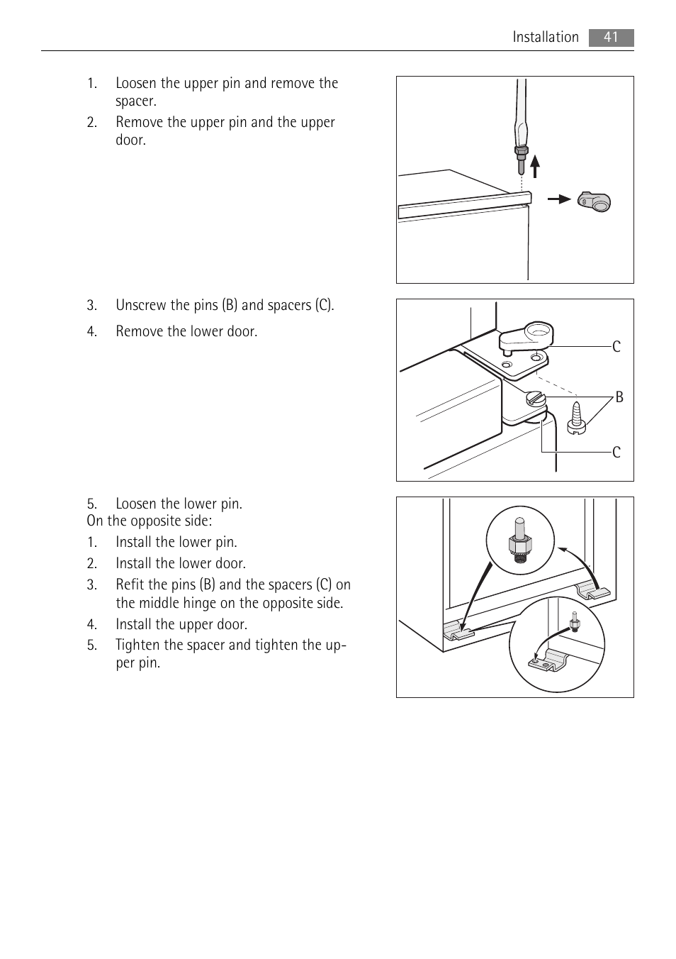 AEG SCS81800F0 User Manual | Page 41 / 100