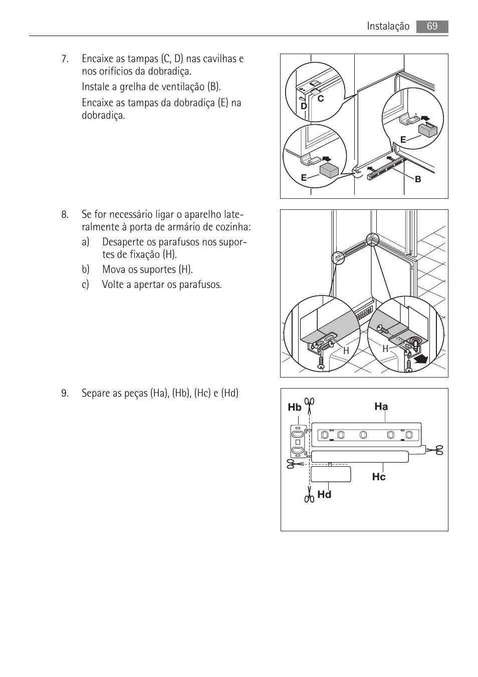AEG SCS81800F0 User Manual | Page 69 / 100