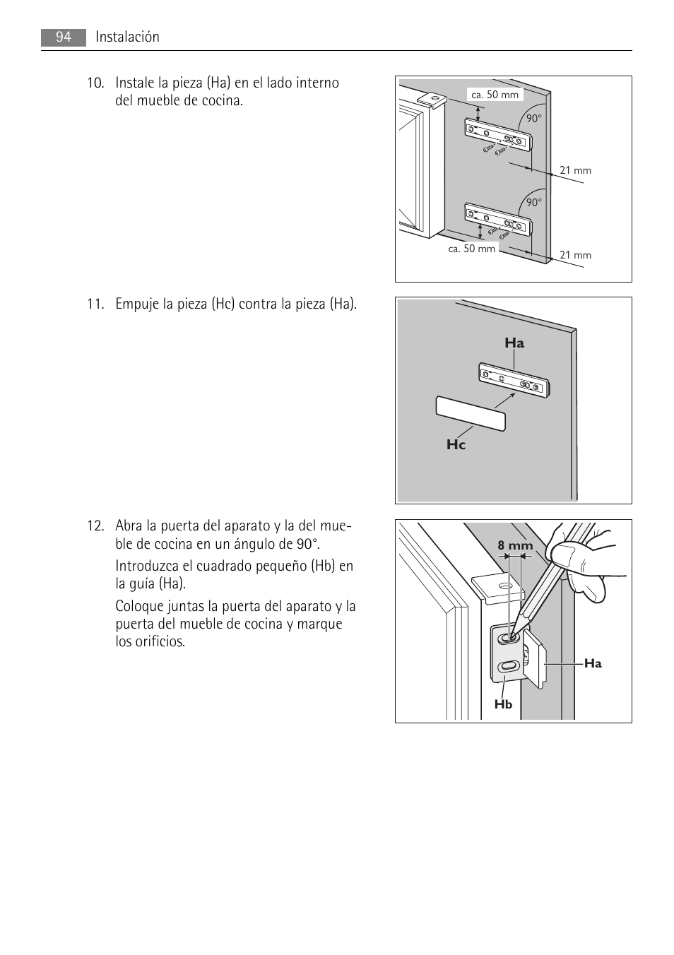 AEG SCS81800F0 User Manual | Page 94 / 100