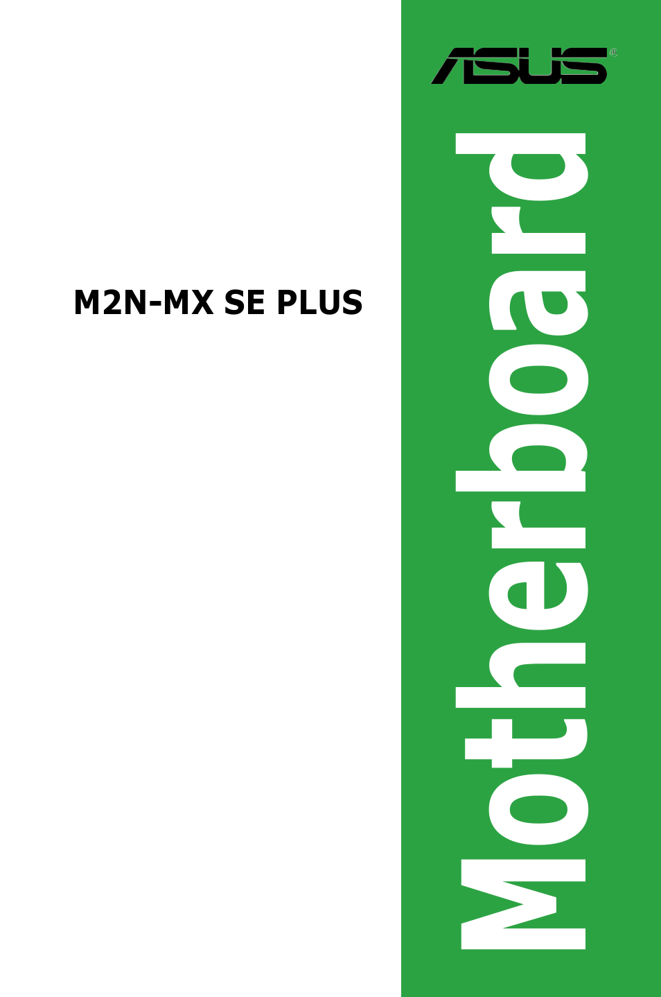 Asus M2N-MX SE PLUS User Manual | 90 pages