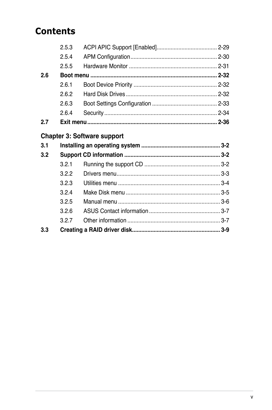 Asus M2N-MX SE PLUS User Manual | Page 5 / 90