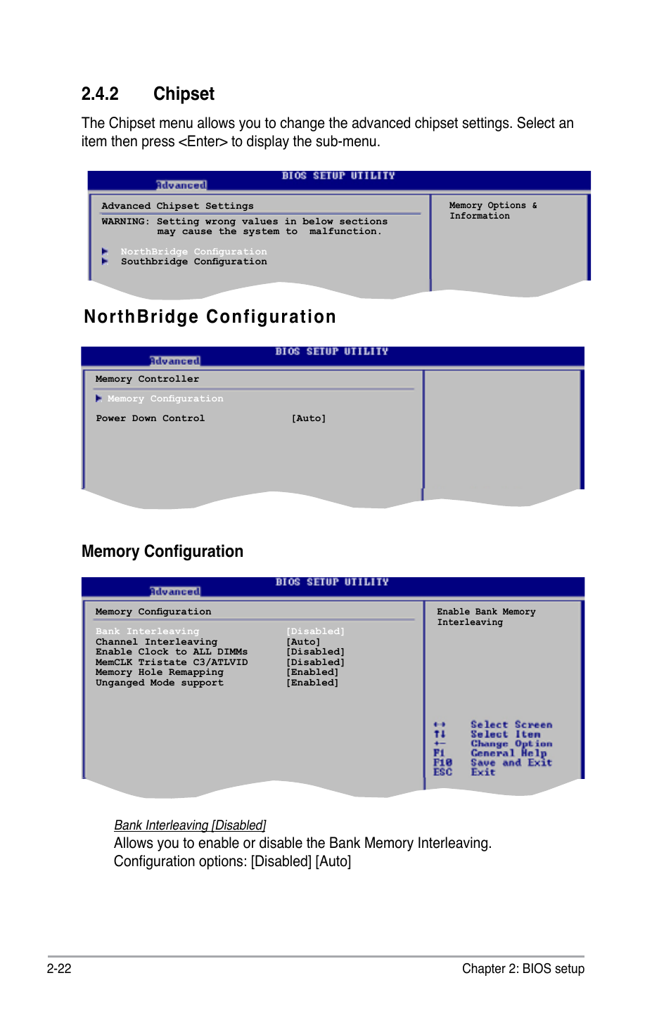 Northbridge configuration 2.4.2 chipset | Asus M2N-MX SE PLUS User Manual | Page 66 / 90