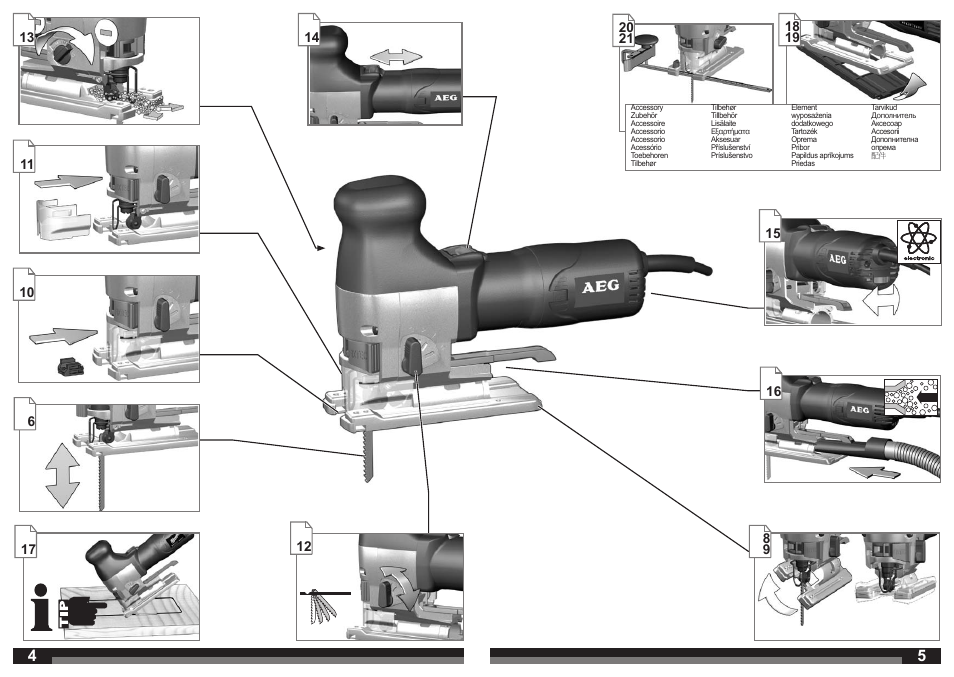 AEG STEP 1200 XE User Manual | Page 3 / 41