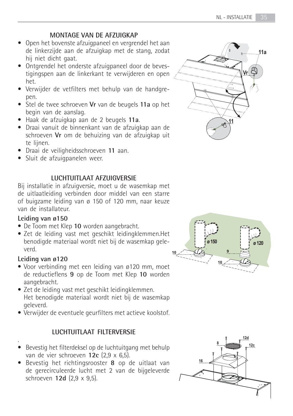 AEG X69453MD02 User Manual | Page 35 / 60