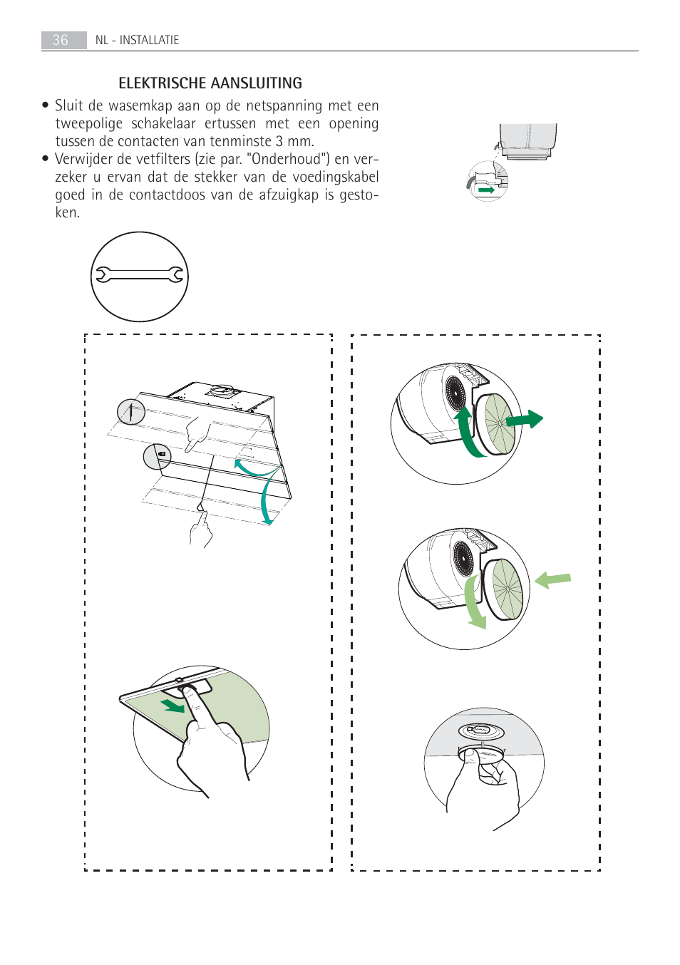 AEG X69453MD02 User Manual | Page 36 / 60