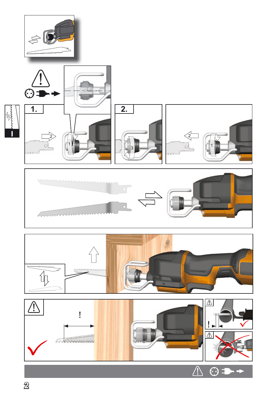 AEG US 400 XE User Manual | Page 4 / 62
