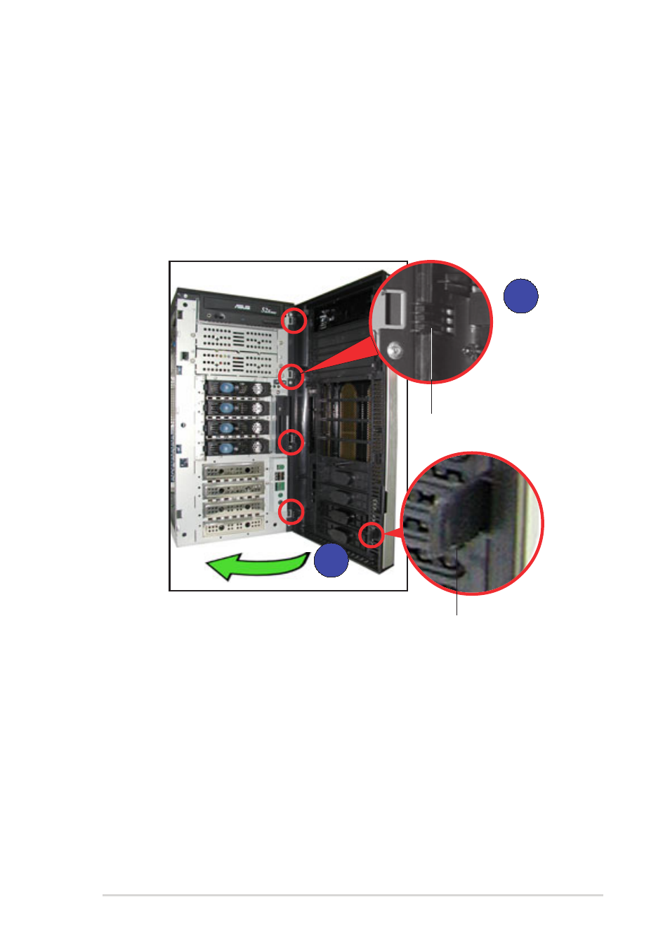 2 re-installing the front panel assembly | Asus AP130-E1 User Manual | Page 29 / 66