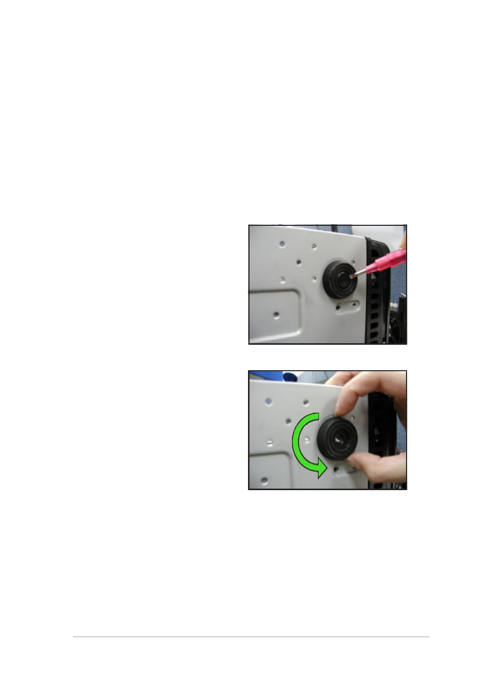 7 chassis footpads and roller wheels | Asus AP130-E1 User Manual | Page 59 / 66