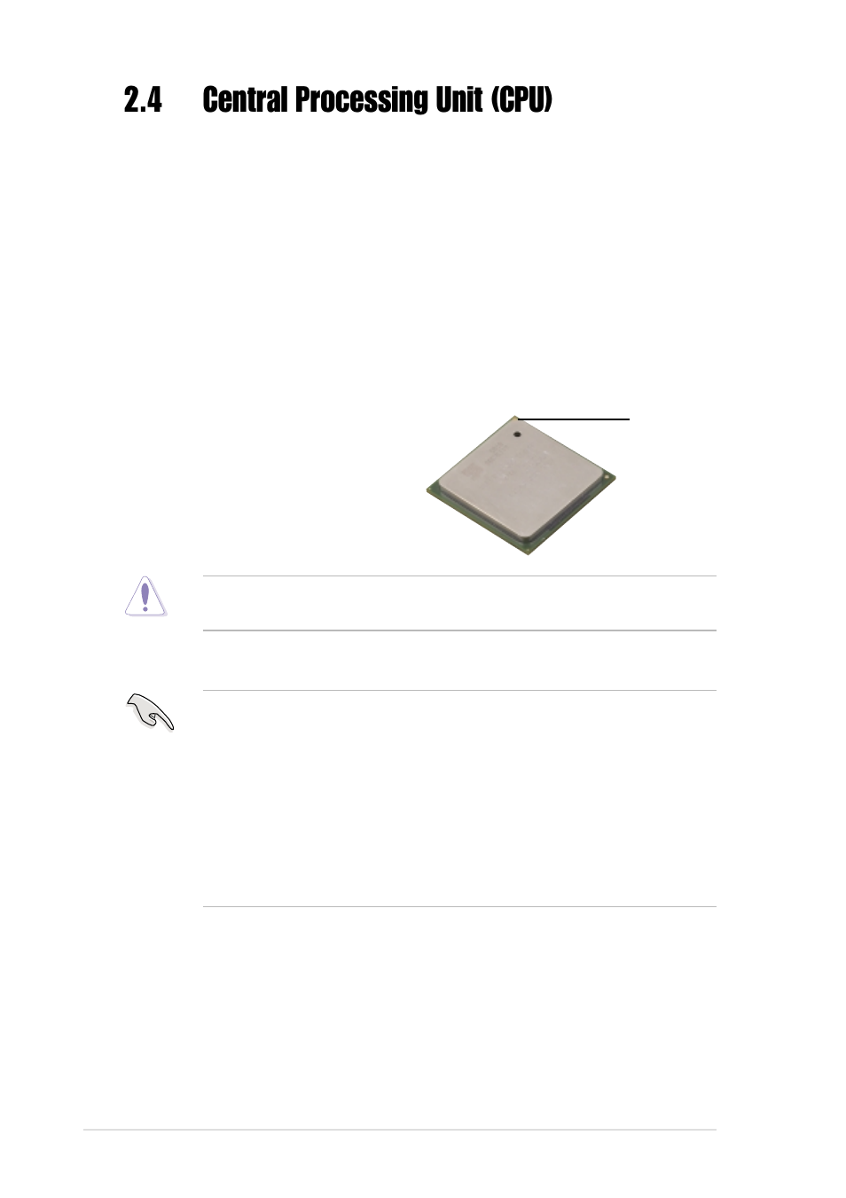 4 central processing unit (cpu), 1 overview | Asus P4GE-V User Manual | Page 30 / 132