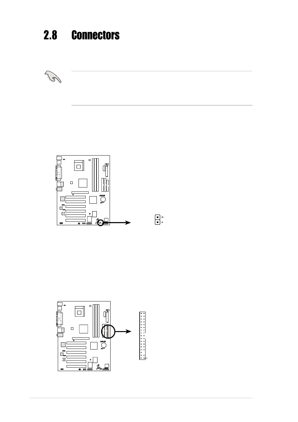 8 connectors | Asus P4GE-V User Manual | Page 44 / 132