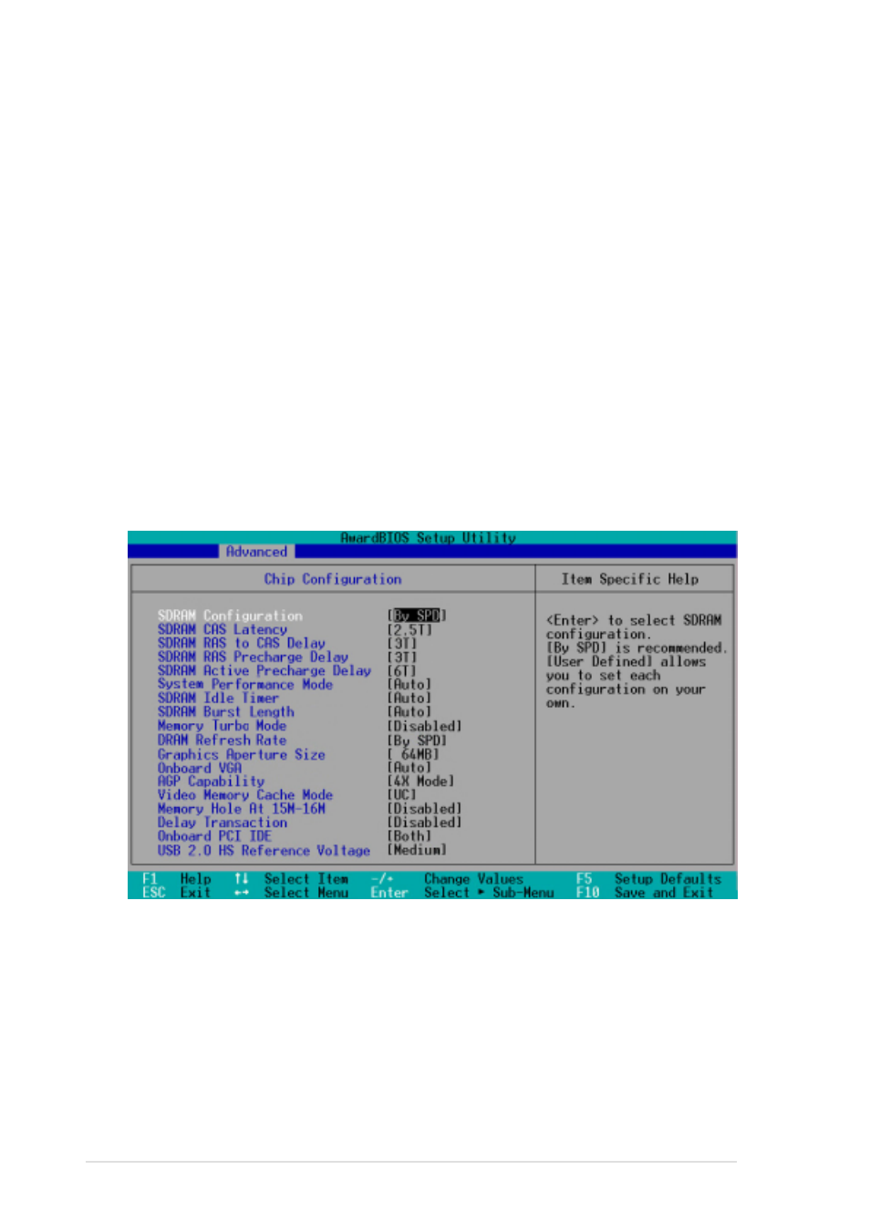 1 chip configuration | Asus P4GE-V User Manual | Page 82 / 132