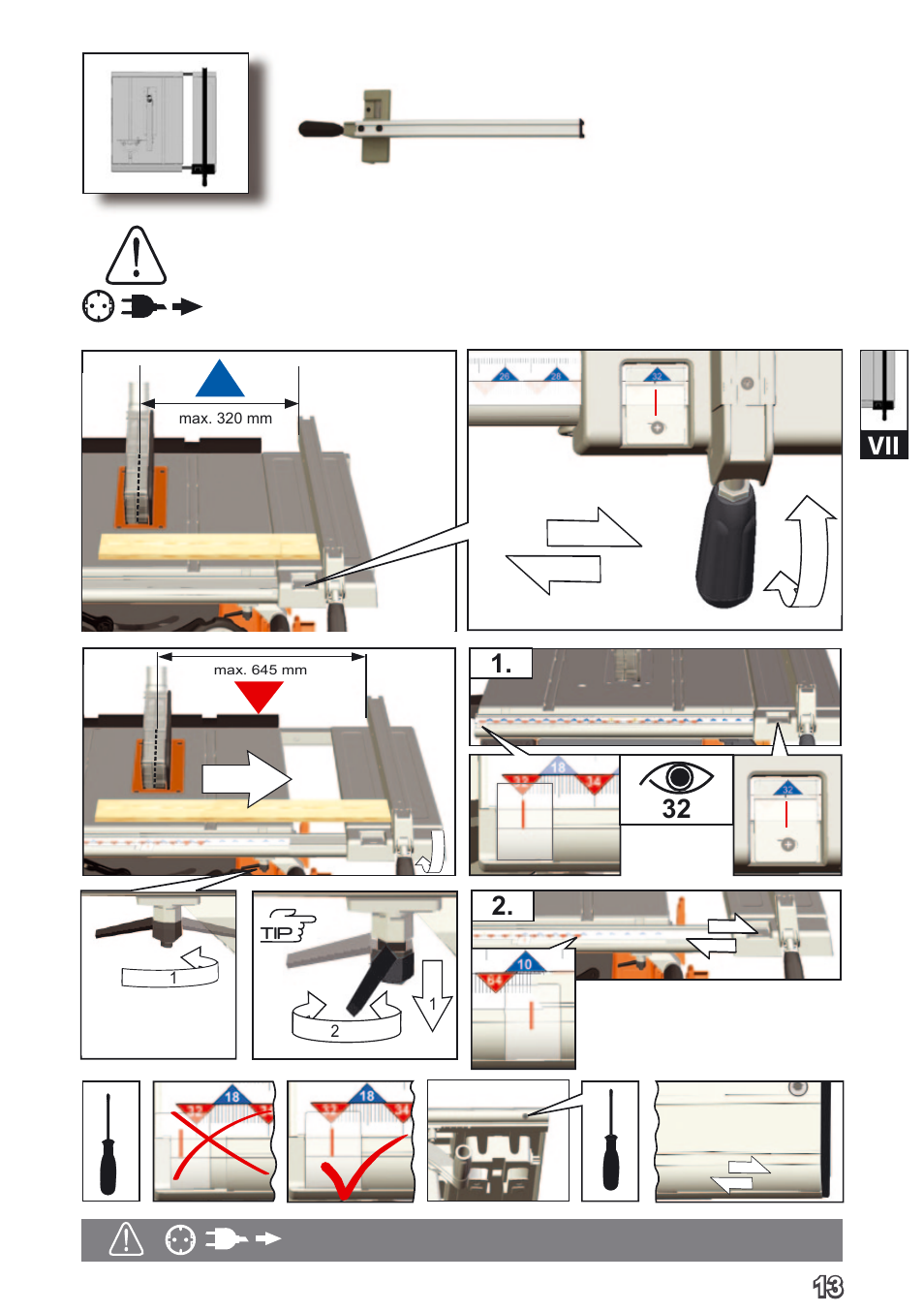 AEG TS 250 K User Manual | Page 16 / 79